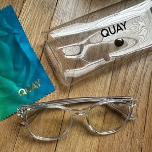 QUAY Blueprint Medium Blue Light Glasses